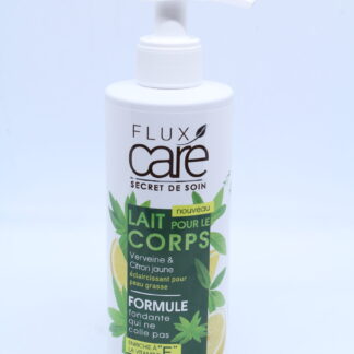 LAIT DE CORPS FLUX CARE VERVEINE CITRON 380 ML