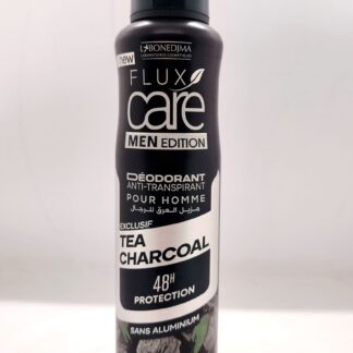 DEO FLUX CARE MEN TEA CHARCOAL 250 ML