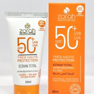 ECRAN TOTAL ZORA INVISIBLE 50 ML