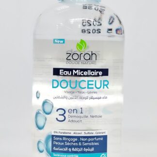EAU MICELLAIRE ZORA DOUCEUR 400 ML